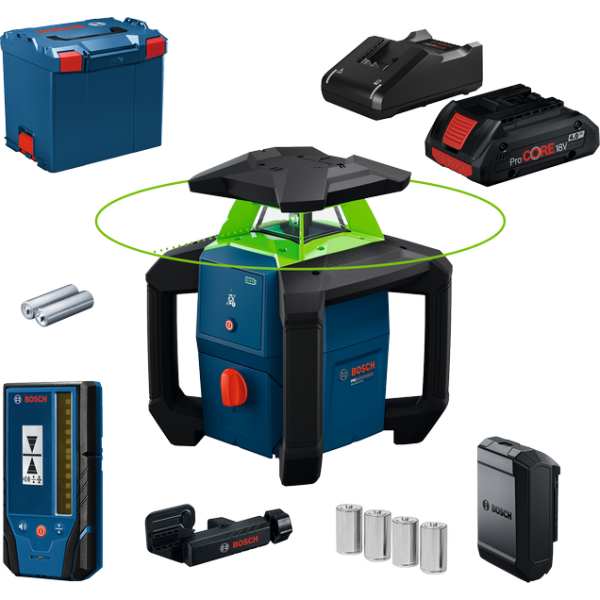 Nivelă laser rotativă PRO GRL18V-3-31G Nivelă laser rotativă PRO GRL18V-3-31G