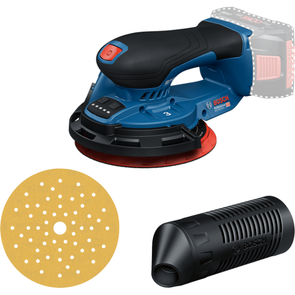 Şlefuitor cu excentric cu acumulator PRO GEX 18V-150-3