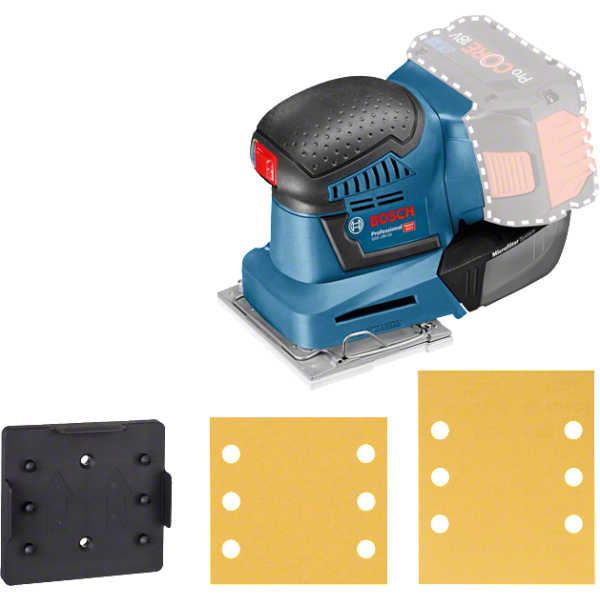 Şlefuitor cu vibraţii cu acumulator PRO GSS 18V-10 Şlefuitor cu vibraţii cu acumulator PRO GSS 18V-10