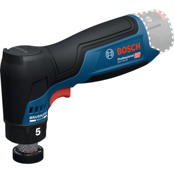 Şlefuitor cu excentric cu acumulator PRO GEX 12V-32 Şlefuitor cu excentric cu acumulator PRO GEX 12V-32