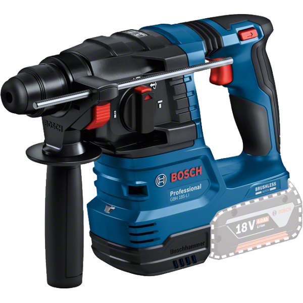 Ciocan rotopercutor cu acumulator cu SDS plus PRO GBH 185-LI Ciocan rotopercutor cu acumulator cu SDS plus PRO GBH 185-LI