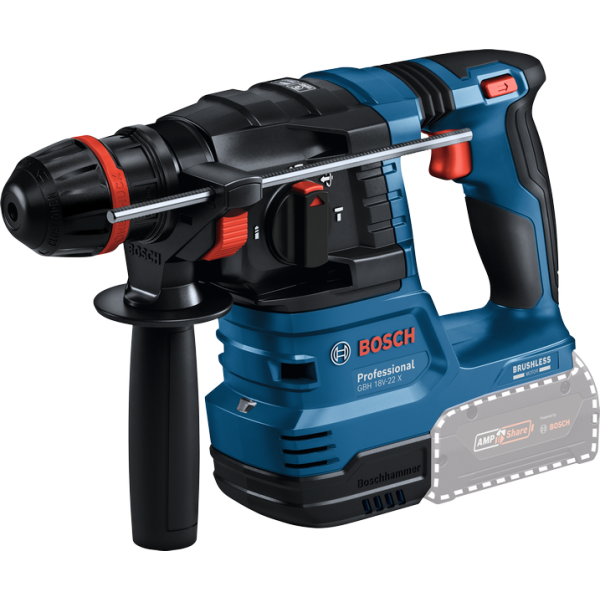 Ciocan rotopercutor cu acumulator ONECHUCK PRO GBH 18V-22 X Ciocan rotopercutor cu acumulator ONECHUCK PRO GBH 18V-22 X