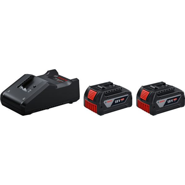 Starter Set 2 x GBA 18V 4.0Ah + GAL 18V-40
