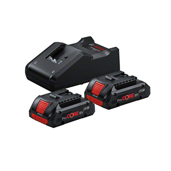 Starter Set 2 x ProCORE18V 4.0Ah + GAL 18V-40 Starter Set 2 x ProCORE18V 4.0Ah + GAL 18V-40