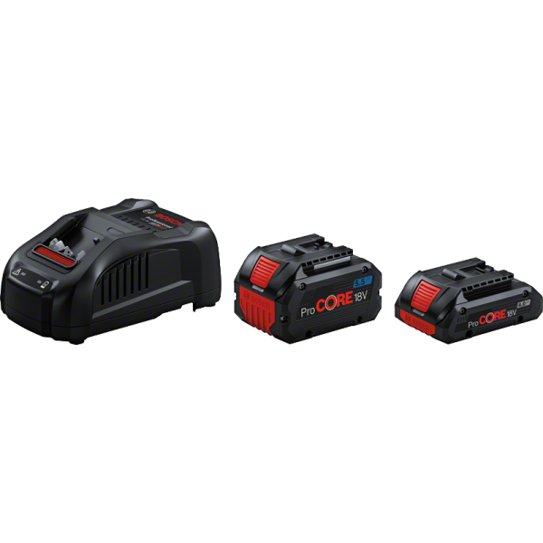 Starter Set 1 x ProCORE18V 4.0Ah + 1 x ProCORE18V 5.5Ah + GAL 1880 CV Starter Set 1 x ProCORE18V 4.0Ah + 1 x ProCORE18V 5.5Ah + GAL 1880 CV