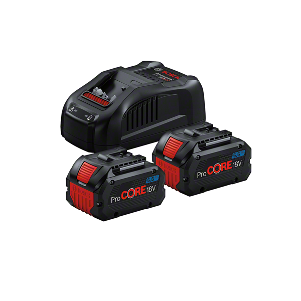 Starter Set 2 x ProCORE18V 5.5Ah + GAL 1880 CV Starter Set 2 x ProCORE18V 5.5Ah + GAL 1880 CV