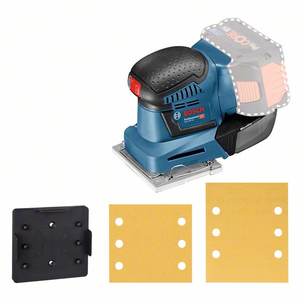 Şlefuitor cu vibraţii cu acumulator GSS 18V-10