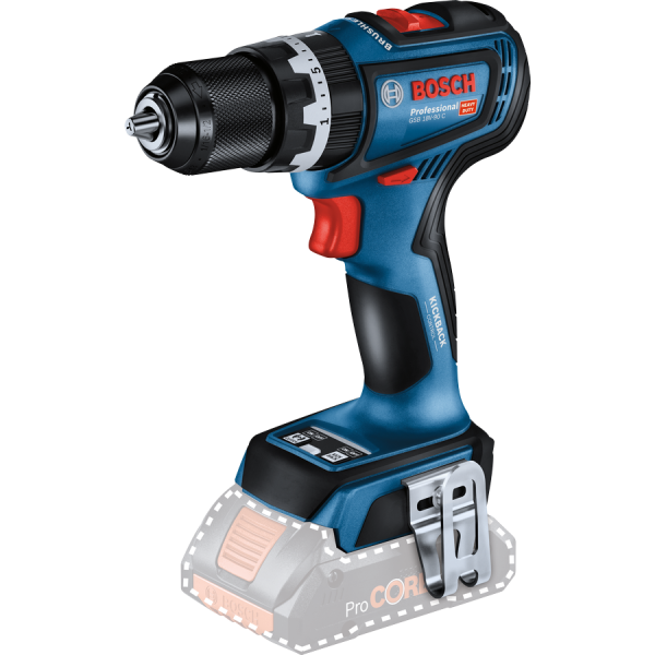 Maşină de găurit cu percuţie cu acumulator GSB 18V-90 C