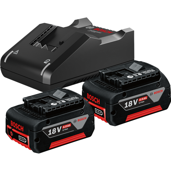 Starter Set 2 X GBA 18V 4.0AH + GAL 18V-40