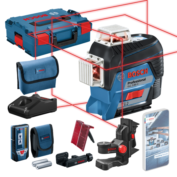 Nivelă laser cu linii GLL 3-80 C