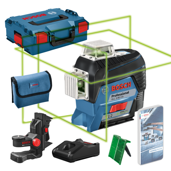 Nivelă laser cu linii GLL 3-80 CG