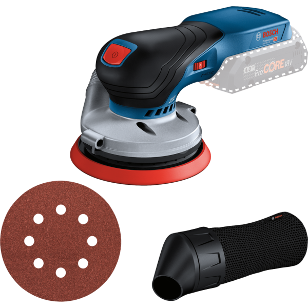 Şlefuitor cu excentric cu acumulator GEX 18V-125