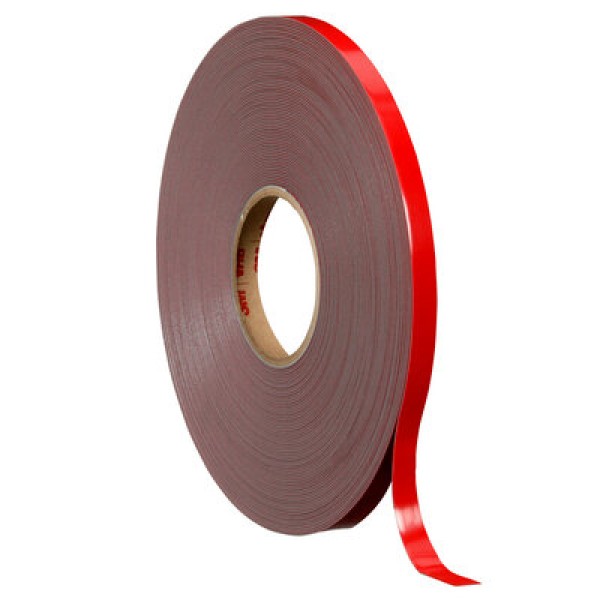 3M™ VHB™ Tape 4611F, Dark Grey, 9 mm x 33 m, 1.1 mm