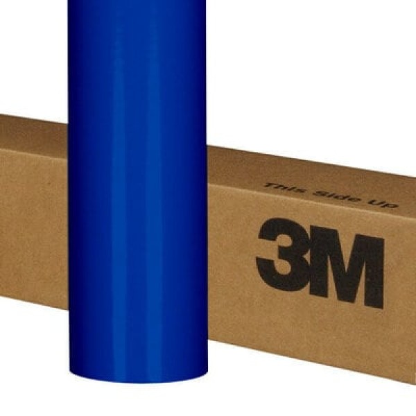 3M™ Scotchcal™ Translucent Graphic Film 3630-167, Bright Blue, 1220 mm x 45.72 m