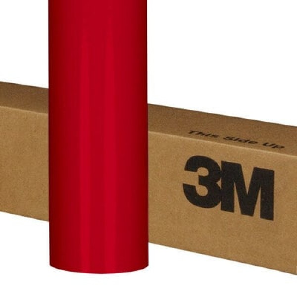 3M™ Controltac™ Graphic Film with Comply™ Adhesive 180mC-63, Geranium, 1220 mm x 45.72 m