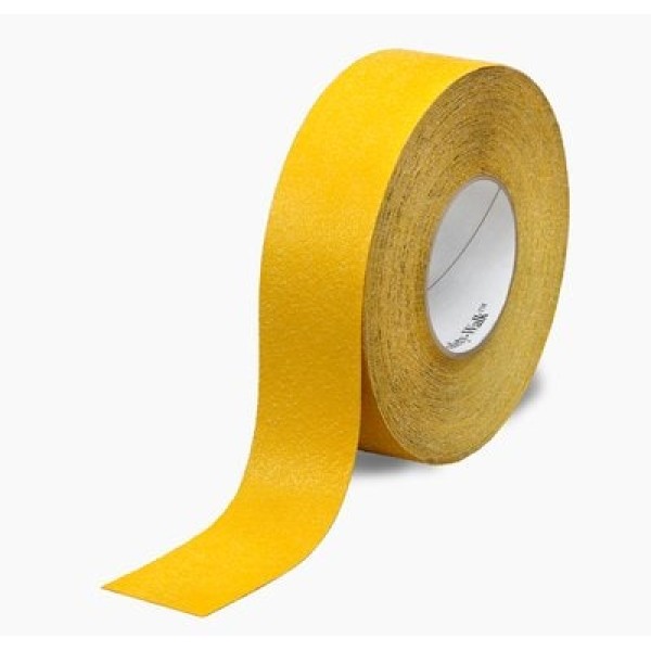 3M™ Safety-Walk™ Slip Resistant Conformable Tape 500 Series, Yellow, 51 m x 18.3 m, 2/Case