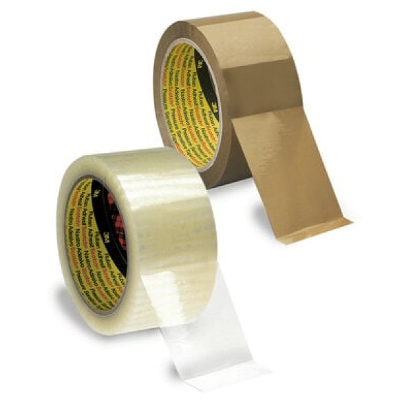 Scotch® Box Sealing Tape 371, Transparent, 50 mm x 660 m