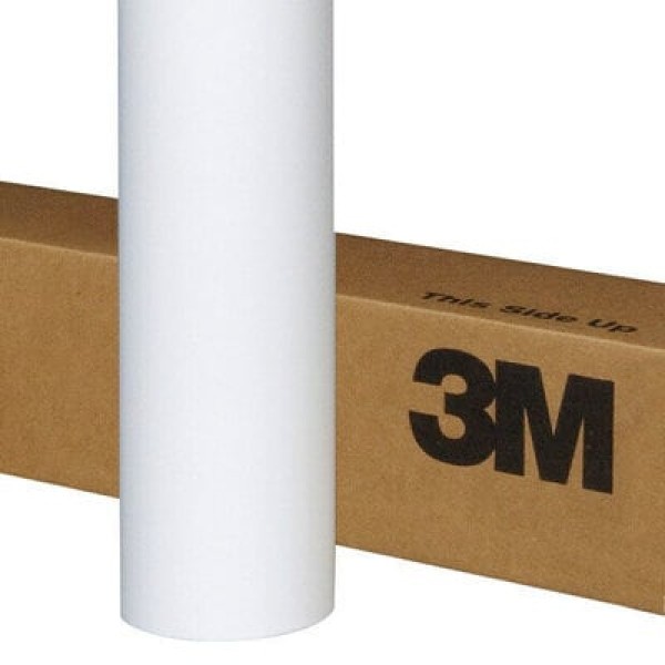 3M™ Controltac™ Graphic Film with Comply™ Adhesive 180mC-20, Matte White, 1220 mm x 45.72 m