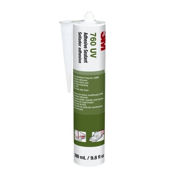 3M™ Hybrid Adhesive Sealant 760, White, Plastic Cartridge, 290 ml