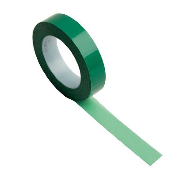 3M™ Greenback Printed Circuit Board Tape 851, Green, 304,8 mm x 65,8 m x 0,1 mm, 1 roll/case