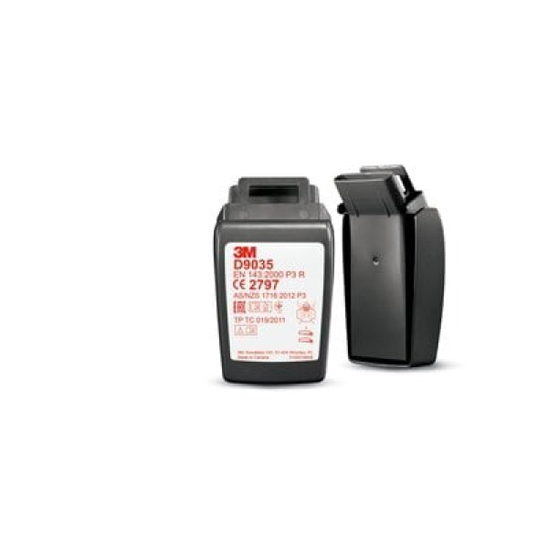 3M™ Secure Click™ Particulate Filter, Hard Case, P3 R, D9035