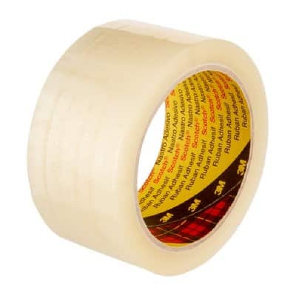 Scotch® Box Sealing Tape 371, Transparent, 48 mm x 66 m