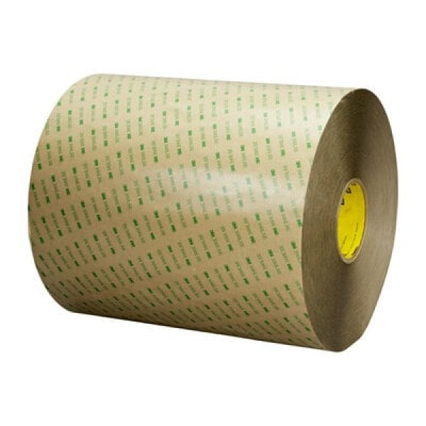 3M™ Double Coated Tape 93020LE, Transparent, 1372 mm x 55 m, 0.2 mm