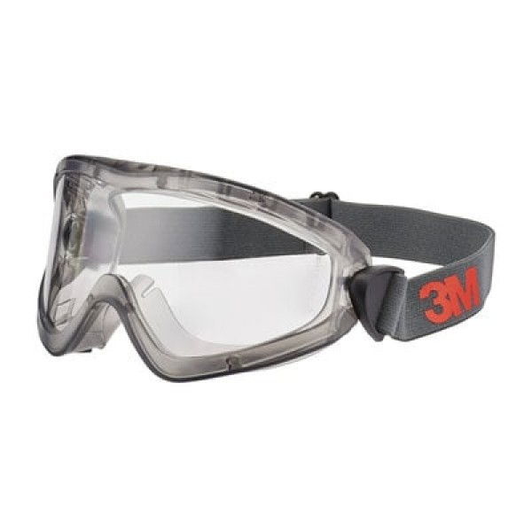 3M™ Safety Goggles 2890 Series, Sealed, Scotchgard™ Anti-Fog / Anti-Scratch Coating (K&N), Clear Lens, 2891S-SGAF