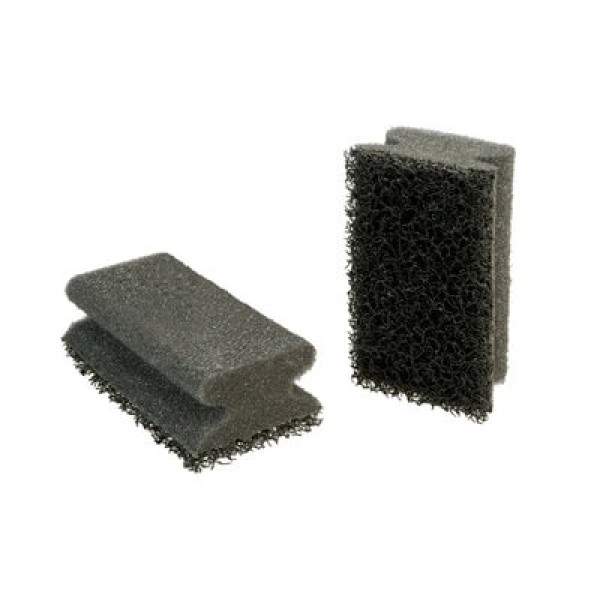 Scotch-Brite™ Scouring Pads NS2030, Black/Black, 70 mm x 130 mm, 6/Pack