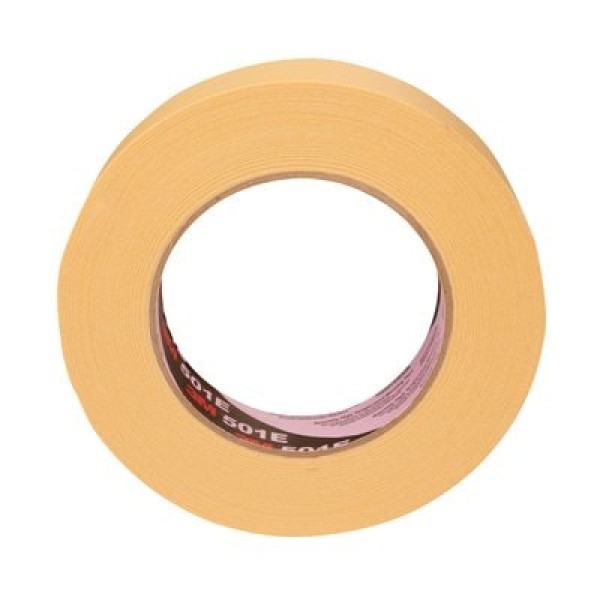 3M™ High Temperature Industrial Masking Tape 501E, Beige, 1526 mm x 50 m