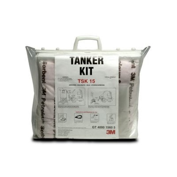 3M™ Tanker Spill Response Kit, 430 mm x 490 mm x 160 mm, 5/Box, TSK-15