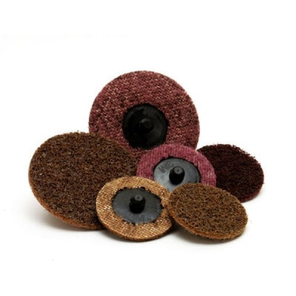 Scotch-Brite™ Roloc™ Surface Conditioning Disc SC-DR, 50 mm, A MED, Red