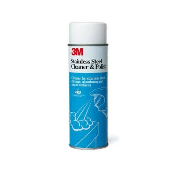 3M™ Stainless Steel Cleaner & Polish Aerosol, 600 ml, 12/Case