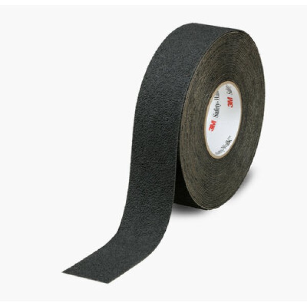 3M™ Safety-Walk™ Slip Resistant Resilient Medium Tape 300 Series, Black, 152 mm x 18.3 m, 1/Case
