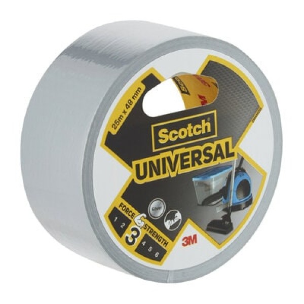 Scotch® Duct Unv Silver 25mx48mm