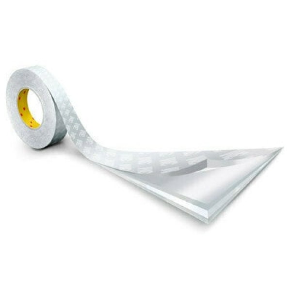3M™ Carry Handle Tape 9009HP, Transparent, 25 mm x 6500 m