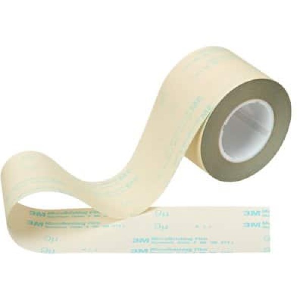 3M™ Microfinishing Film Roll 272L, 200 mm x 50 m, 20 µ, 3 in Plastic Core