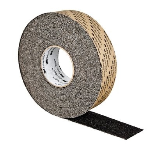 3M™ Safety-Walk™ Slip Resistant Coarse Tape 710, Black, 25 mm x 18 m, 4 Rolls/Case