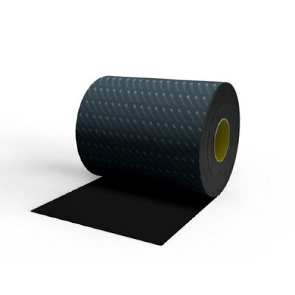 3M™ Bumpon™ Resilient Rollstock SJ5808 Black R30FL, 114.0 mm x 33.0 m, 1 per case