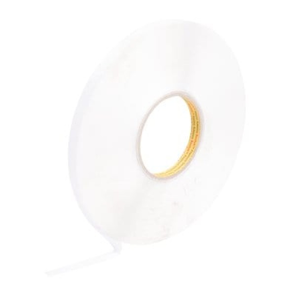 3M™ High Grade Double Coated Foam Tape 4614F, Transparent, 600 mm x 33 m, 0.8 mm