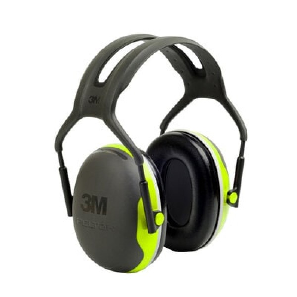 3M™ PELTOR™ Earmuffs, Hi-Viz, Headband, X4A