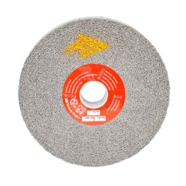 Scotch-Brite™ Deburring Wheel DB-WL, 152 mm x 25 mm x 25.4 mm, 7S FIN