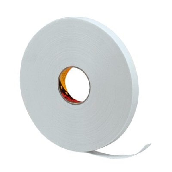 3M™ Double Coated Foam Tape 9528, White 1220 mm x 66 m, 0.8 mm