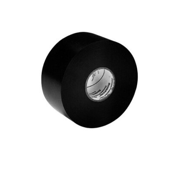 3M™ Scotchrap™ Vinyl Corrosion Protection Tape 50, Unprinted, 25.4 mm x 30.48 m, Black, 1 Roll/Carton, 48 Rolls/Case