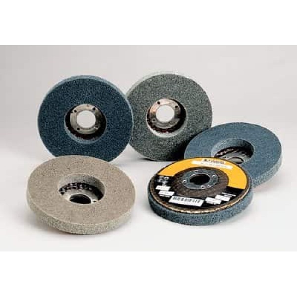 Standard Abrasives™ Type 27 Unitized Wheel 811524, 524, 115 mm x 13 mm x 22 mm