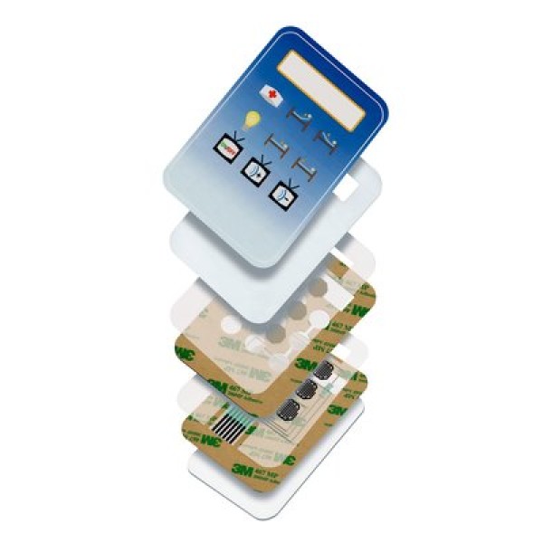 3M™ Membrane Switch Spacer 7957MP, Transparent, 610 mm x 914 mm, 0.18 mm