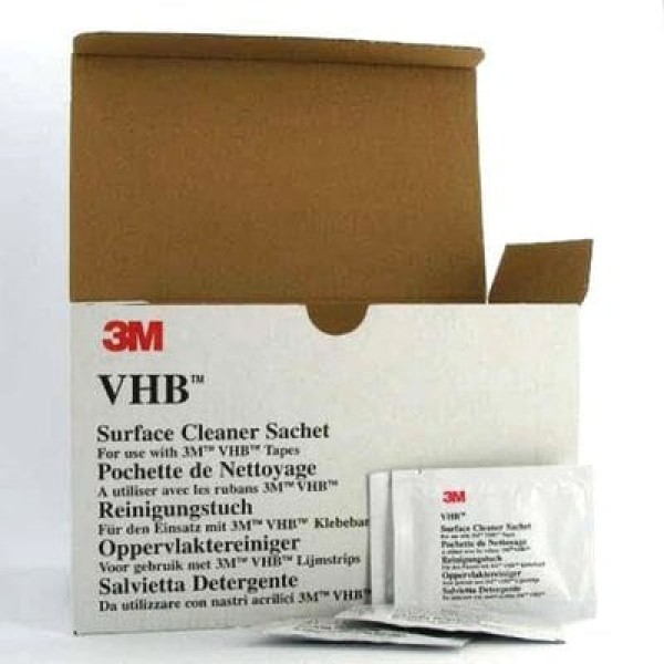 3M™ VHB™ Surface Cleaner Sachets, 100 Towels