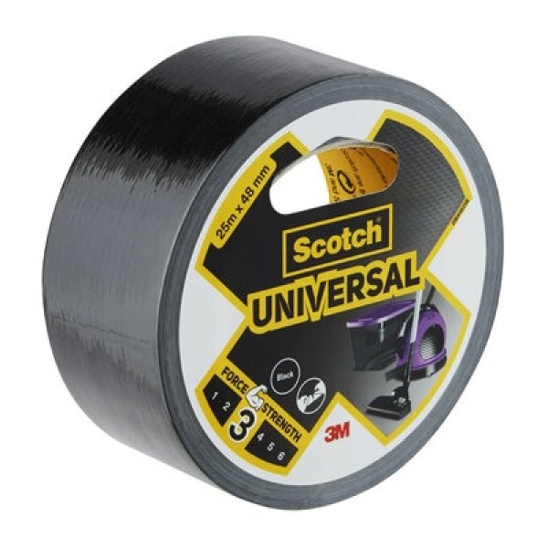 Scotch® Duct Unv Black 25mx48mm