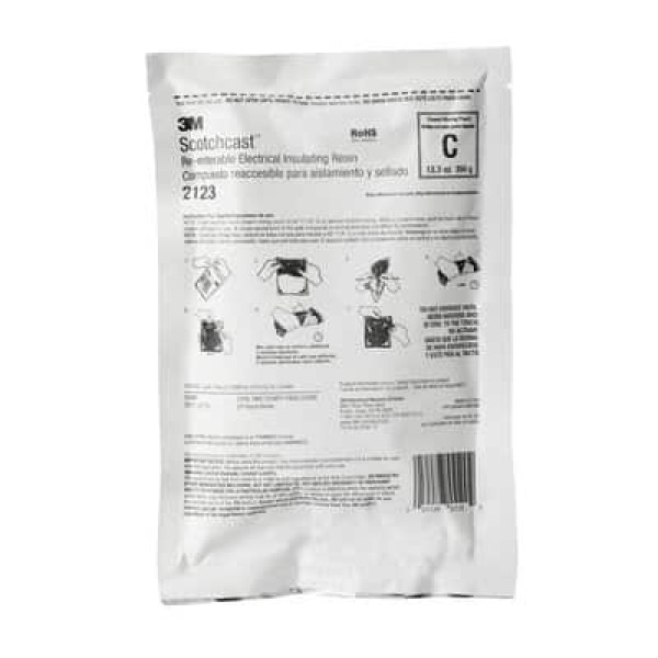 3M™ Scotchcast™ Re-Enterable Electrical Insulating Resins, SC 2123, Size C, 385 ml, bulk