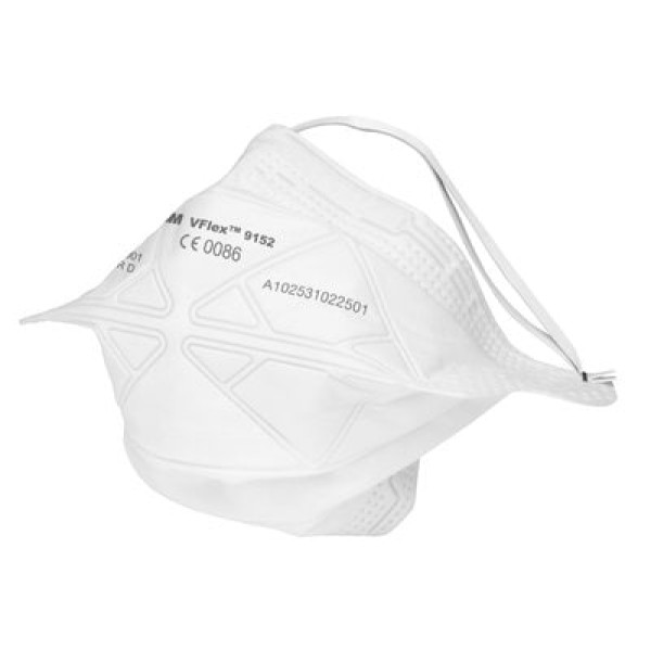 3M™ VFlex™ Particulate Respirator, FFP2, Unvalved, 9152E